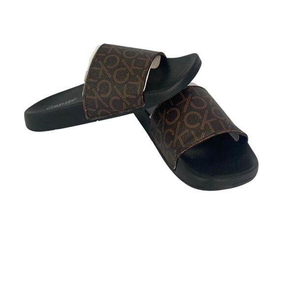 Calvin Klein Women's Athens Slide Sandal Size 5 M NIB - Picture 2 of 6